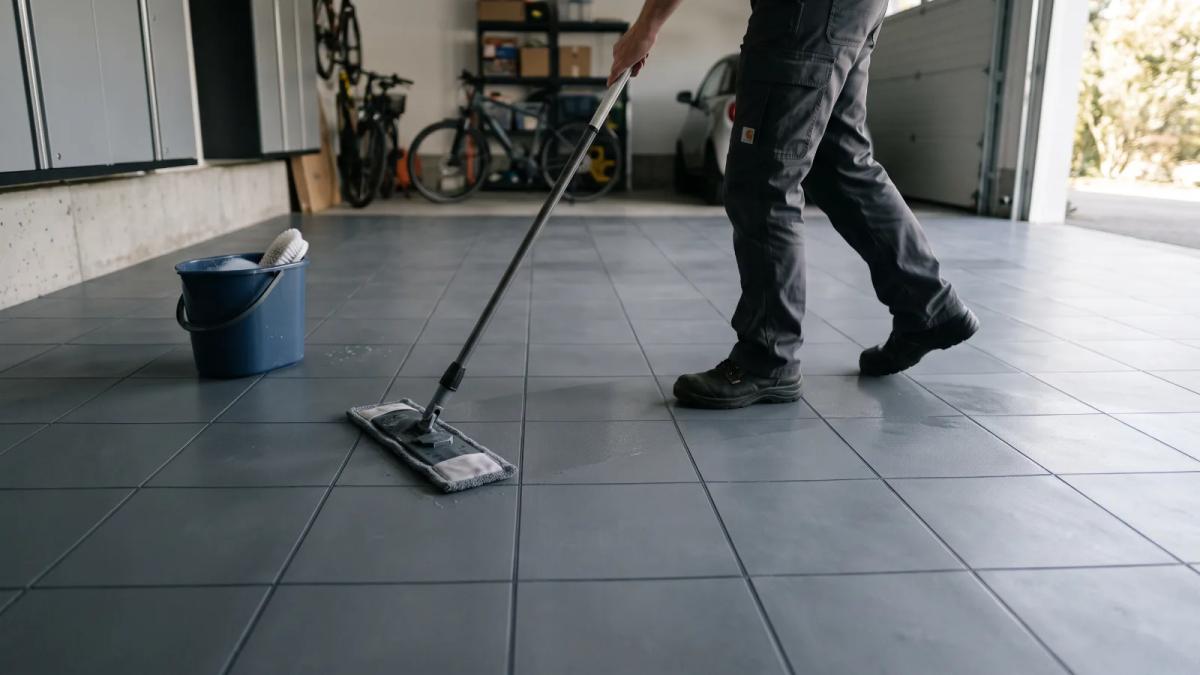 Comment nettoyer ses dalles PVC clipsables sans les abîmer