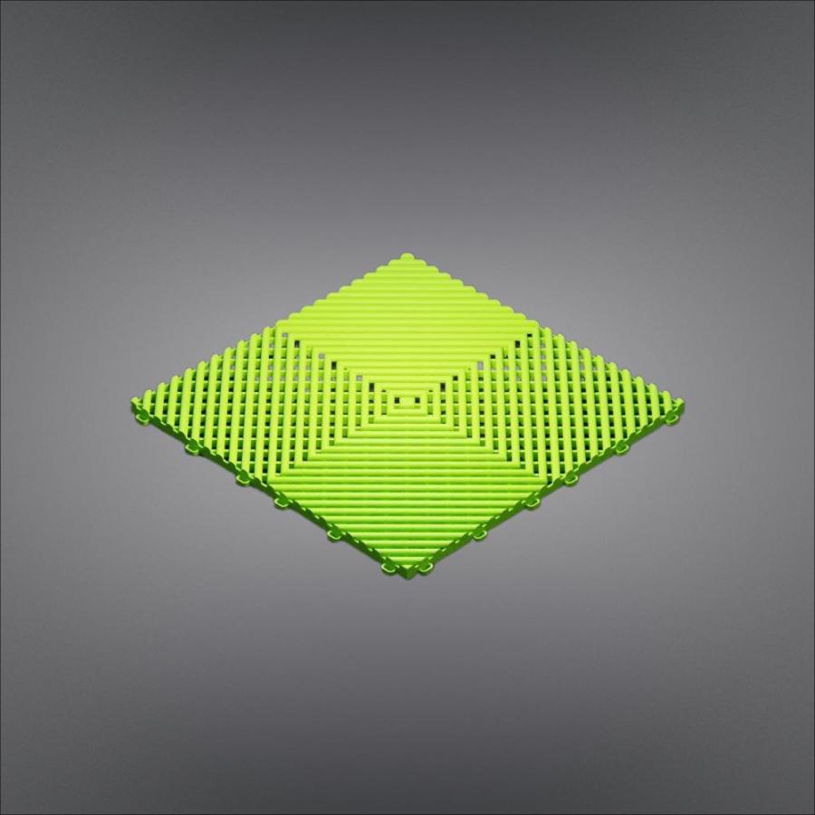 Dalle LOOK damier - Vert fusion