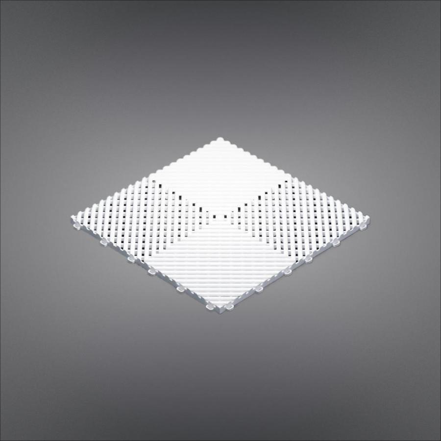 Dalle LOOK damier - Blanc