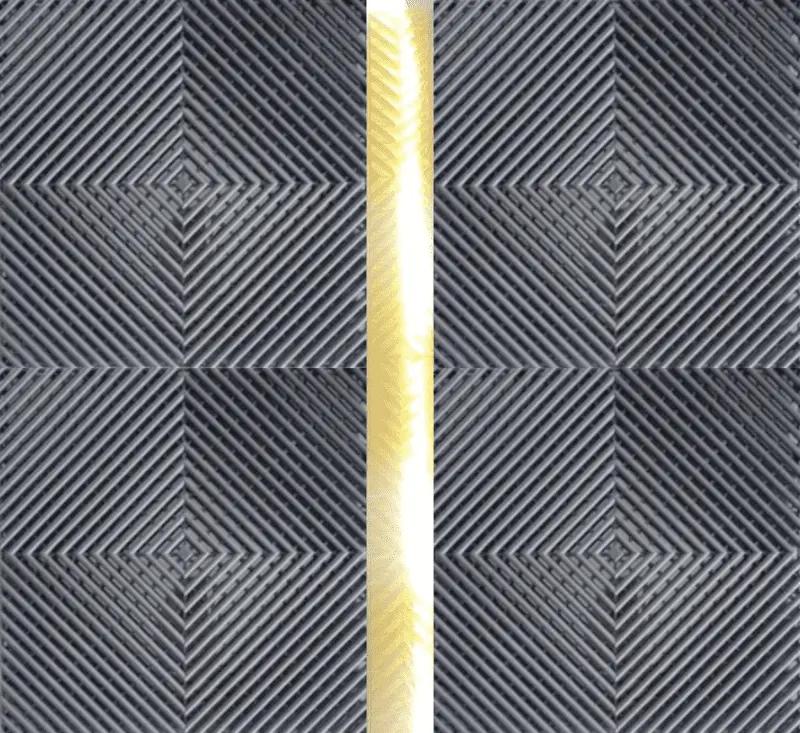 Bandeau passage de cable led -Gris Foncé-