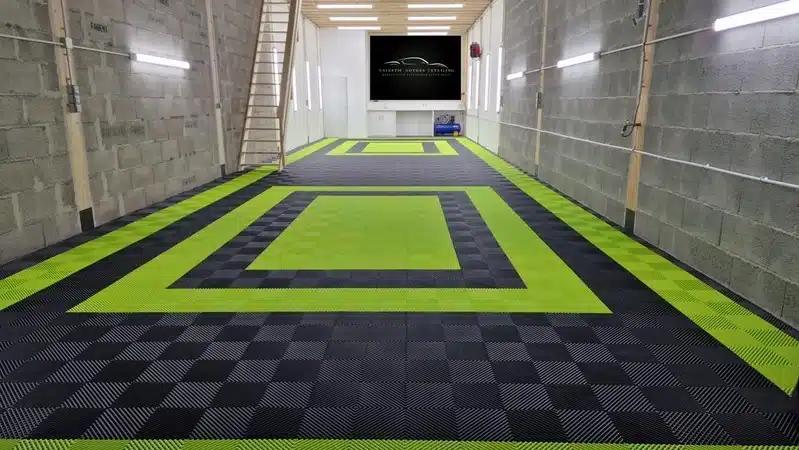 Dalle PRO Damier - Vert Fusion