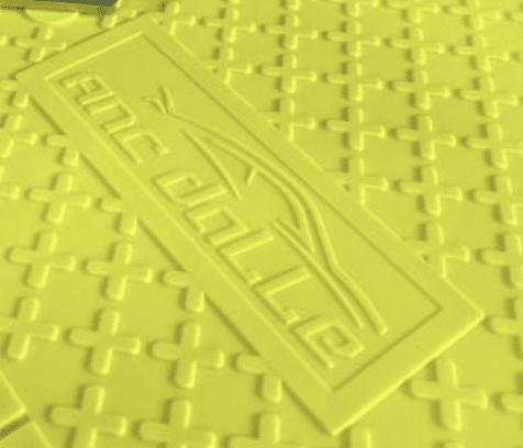 Dalle PVC « PRO » 2,2 kgs – « JAUNE » - Photo 3