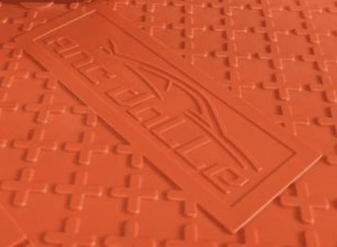 Dalle PVC « PRO » 2,2 kgs – « ORANGE » - Photo 3
