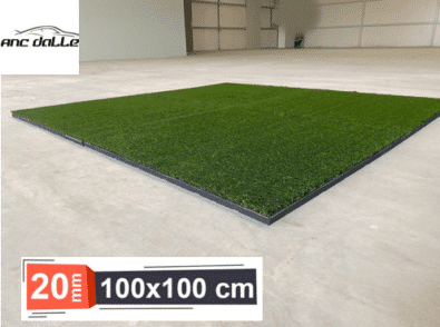 Gazon synthétique amortissant