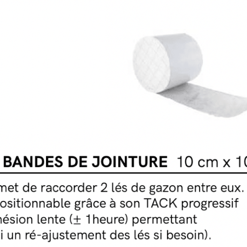 BANDES DE JOINTURE 10 cm x 10 m