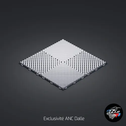 RECYCLEE -  gris clair - Dalle de sol polypropylène