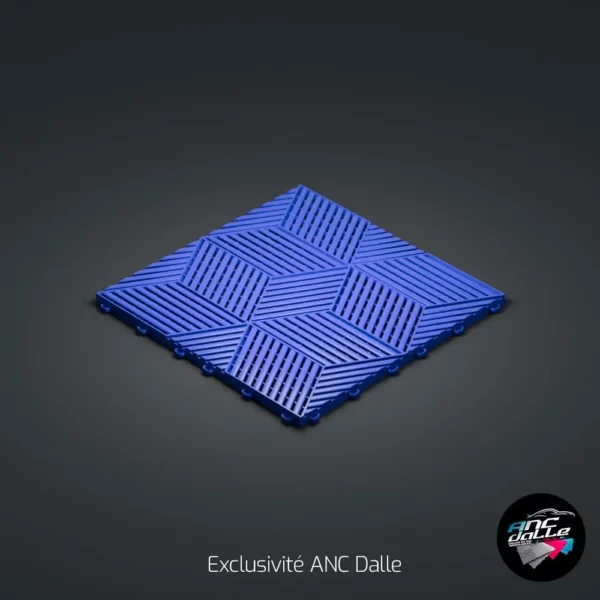 Dalle 3D cubique ANC Bleu Foncé