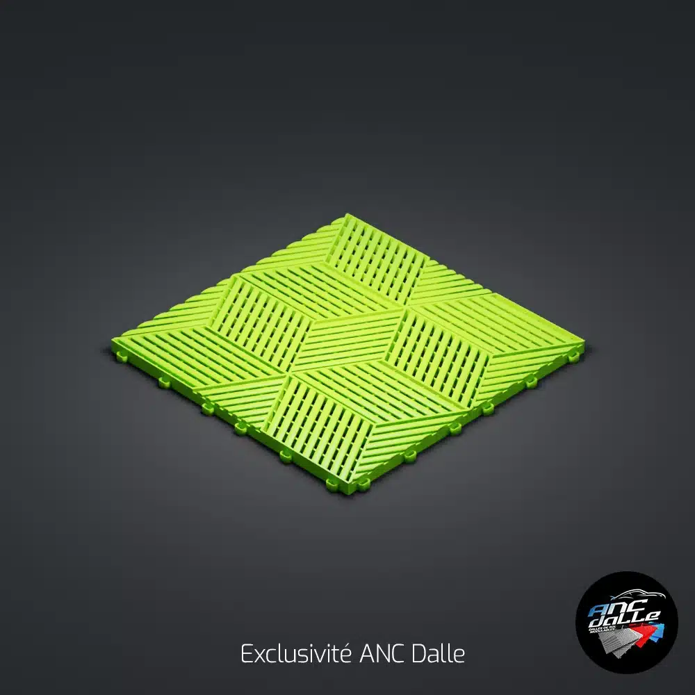 Dalle 3D cubique ANC Vert Fusion