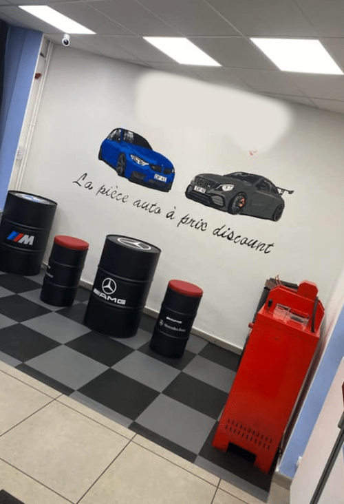 Dalle de sol pour garage et atelier épaisseur 7mm