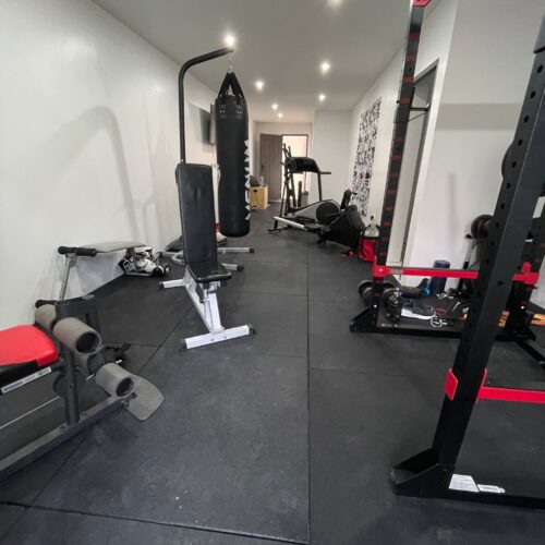 Dalle de sport amortissante de 1m x 1M