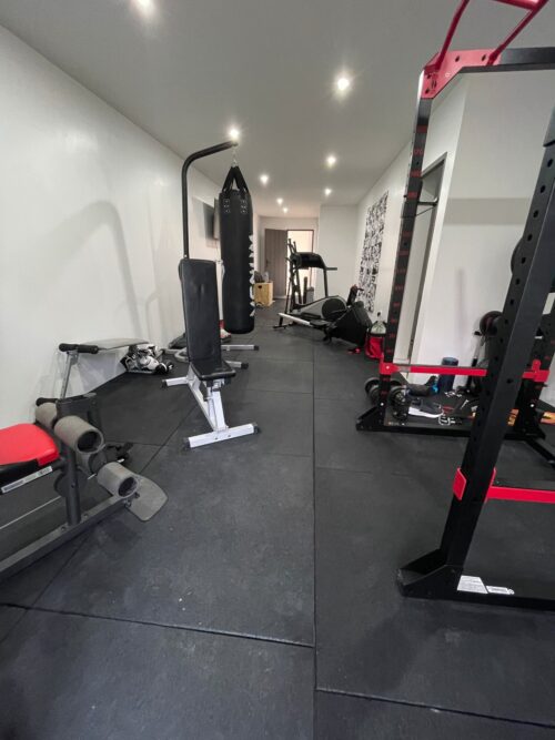 Dalle de sport amortissante de 1m x 1M