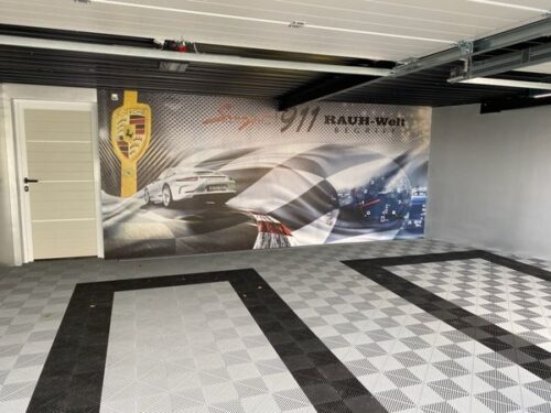 sol garage, atelier, terrasse