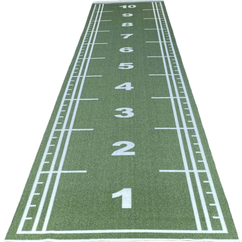 Piste de course sport - 10 x 2 m - Vert