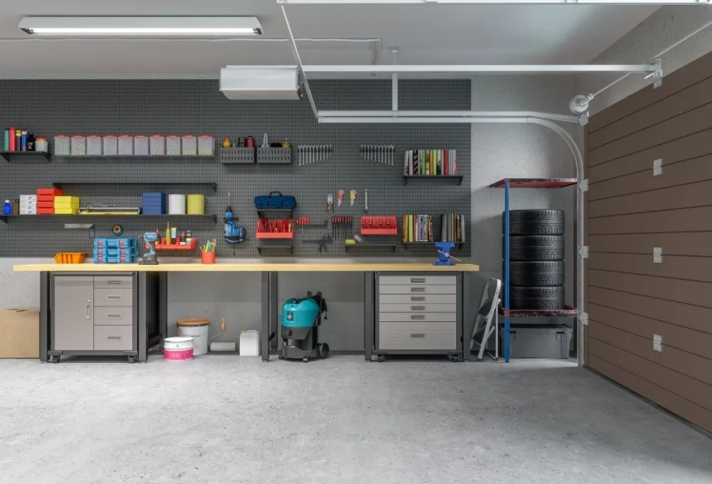garage rangé