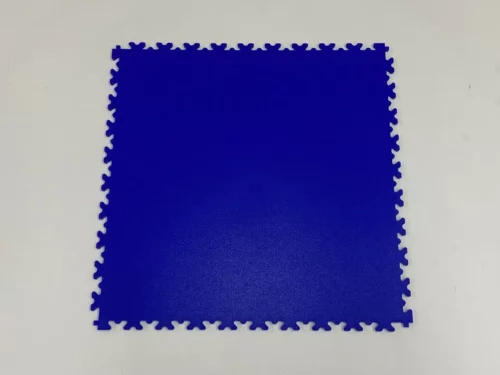 Dalle de sol en PVC Clipsable - bleu