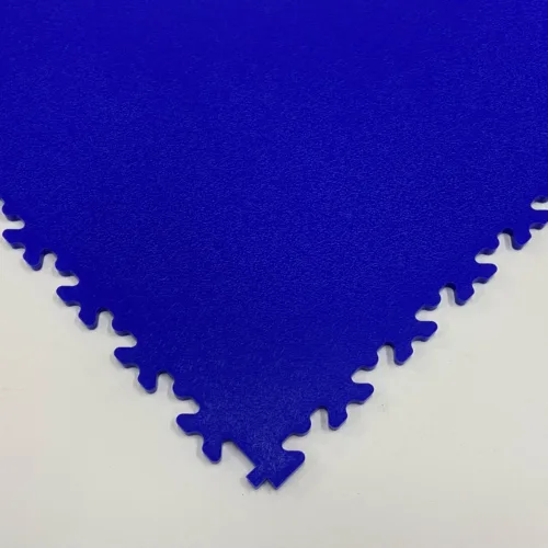 Dalle de sol en PVC Clipsable - bleu
