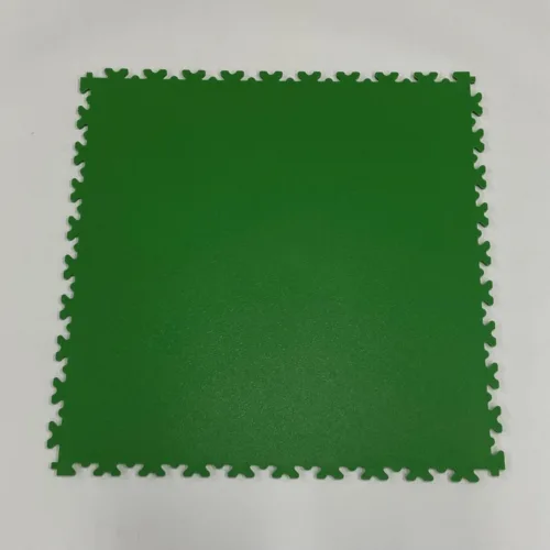 Dalle de sol en PVC Clipsable - vert