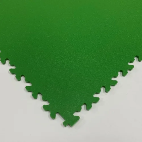 Dalle de sol en PVC Clipsable - vert