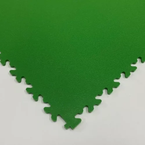 Dalle de sol en PVC Clipsable - vert