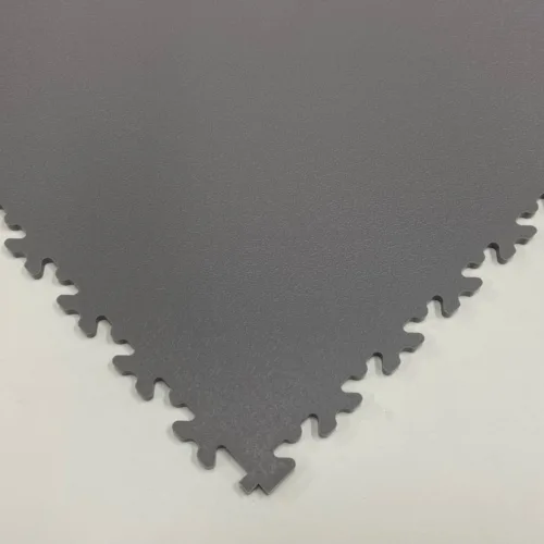 Dalle de sol en PVC Clipsable - gris