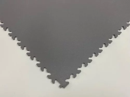 Dalle de sol en PVC Clipsable - gris