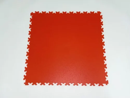 Dalle de sol en PVC Clipsable - orange