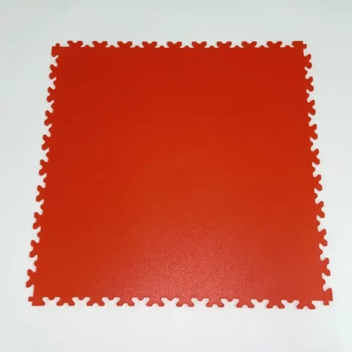 Dalle de sol en PVC Clipsable - orange