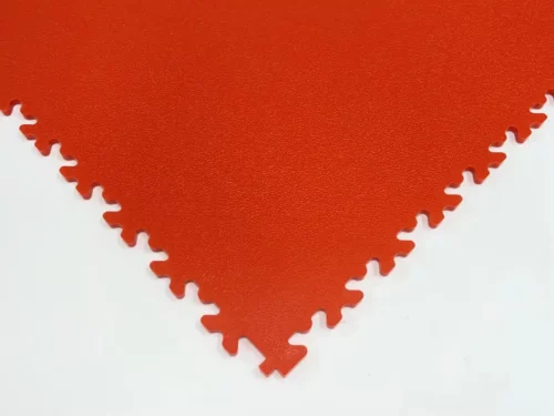 Dalle de sol en PVC Clipsable - orange