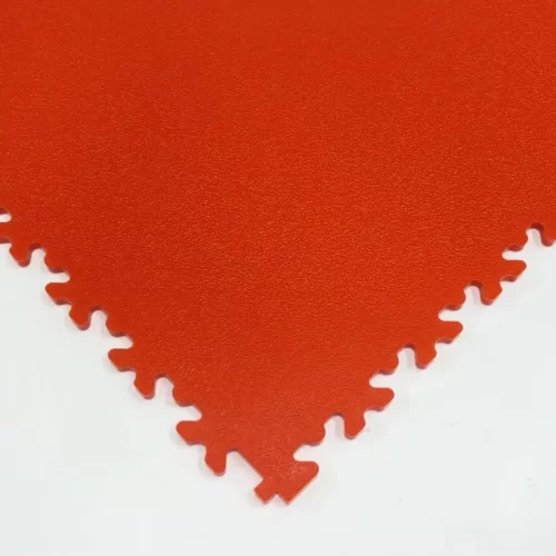 Dalle de sol en PVC Clipsable - orange