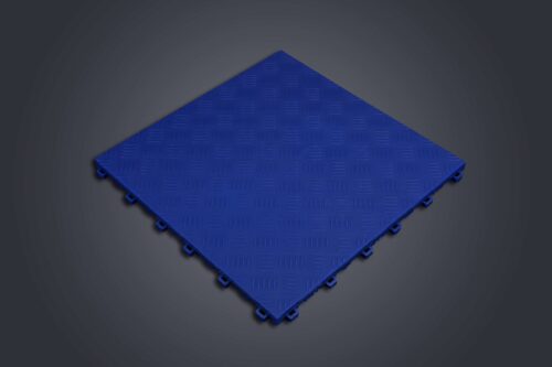 Dalle de Sol LARMÉE à Effet Métal - Couleur Bleue -