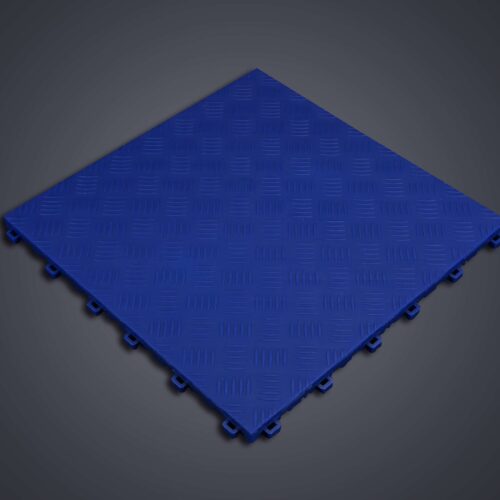 Dalle de Sol LARMÉE à Effet Métal - Couleur Bleue -