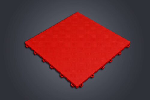 Dalle de Sol Hélice - Couleur Rouge -