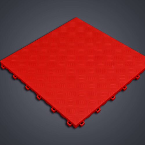 Dalle de Sol Hélice - Couleur Rouge -