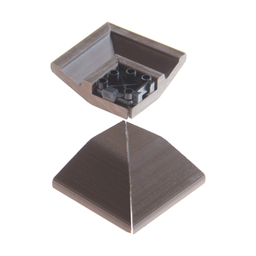 Angle marron