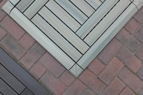Dalle de terrasse Gris Clair