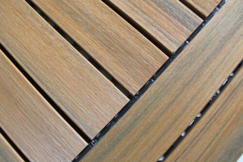 Dalle de terrasse couleur noisette