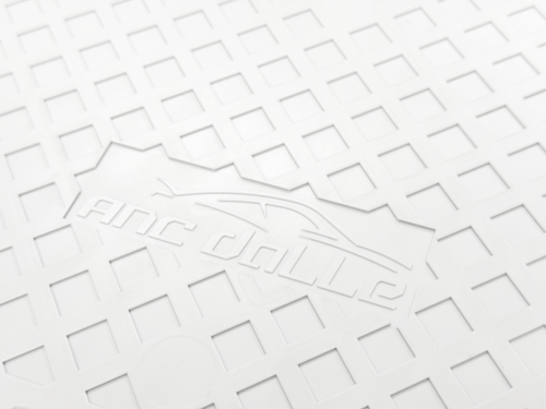 Dalle PVC blanc joint invisible