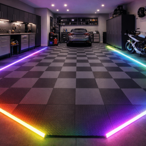 éclairage led garage