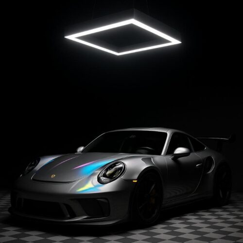 LED carre blanc 40x40