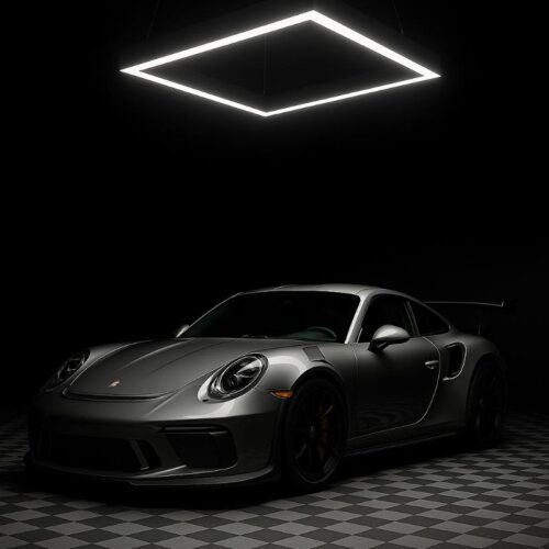 LED carre blanc 80x80